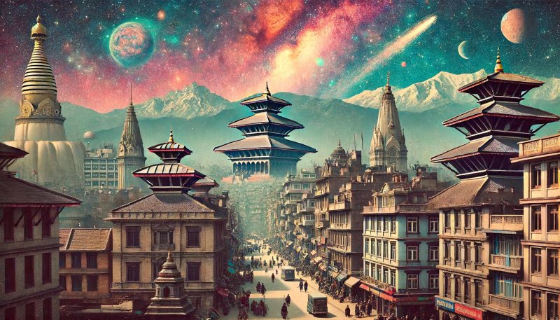 Kathmandu in Space