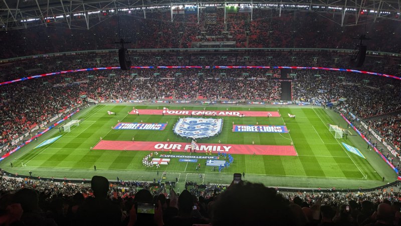 Great time in wembley although England was super disappointing